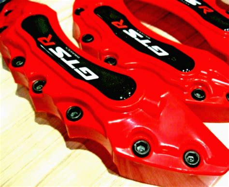 Brake Caliper Covers 4pcs 3d Style Car Front And Rear Disc Car