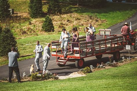 Romantic Christmas Tree Farm Wedding In The Mountains Mountainside Bride