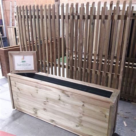 Jardini Re Haute X X En Bois Certifi Fsc Jardiflo