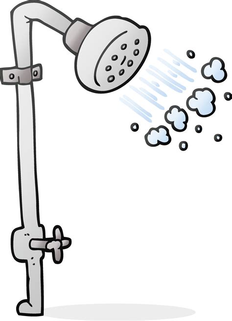 Doodle Character Cartoon Shower 12890890 Vector Art At Vecteezy