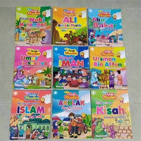 Jual Buku Cerita Seri Anak Muslim Cerita Bergambar Dongeng Dongeng Islami Indonesia Shopee