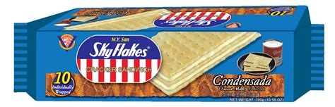 Skyflakes Cracker Sandwich Cream Condensada 300g Bahay Kubo