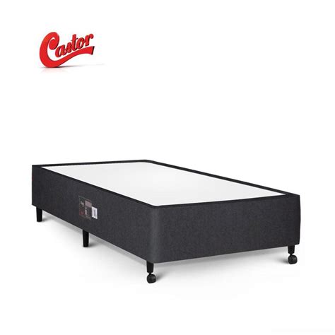 Cama Box Colchao Castor Solteiro Class One Face Tecnopedic