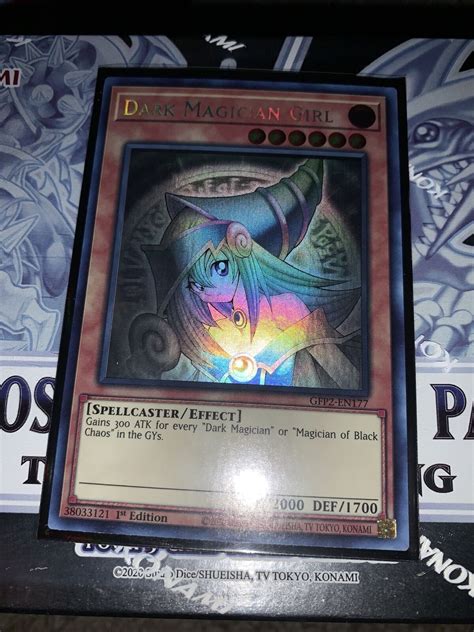 Mavin Yugioh Dark Magician Girl Ghost Rare Gftp2 En177 Ghosts From