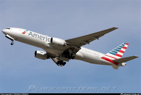 N An American Airlines Boeing Er Photo By Frederick Tremblay