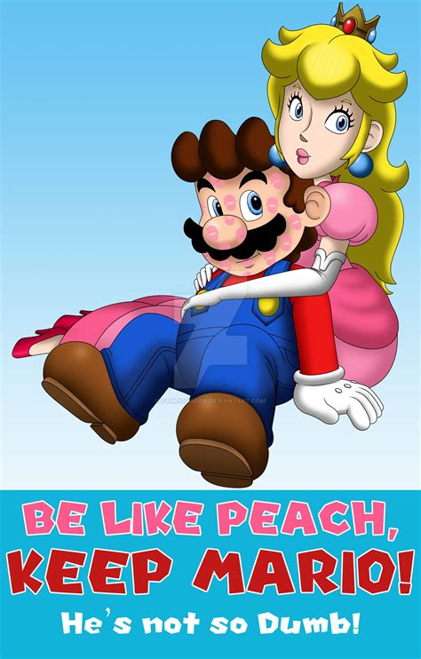 Be Like Peach Keep Mario By Famousmari5 On Deviantart