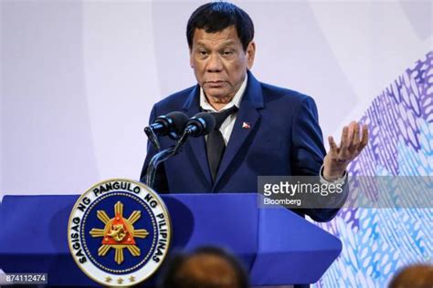 The Philippines President Rodrigo Duterte News Conference At The Asean