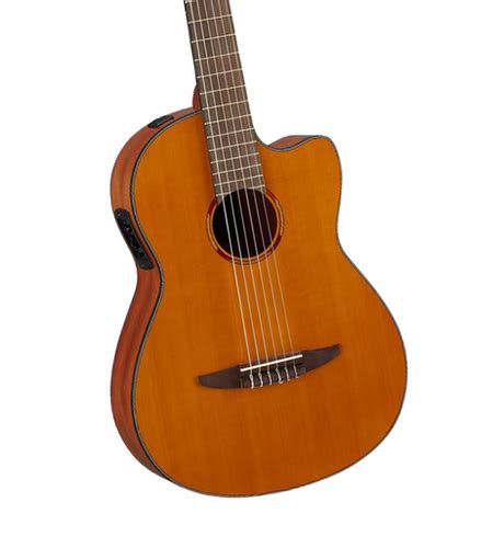 Yamaha NCX1C NT Nylon String Acoustic Electric Guitar, Natural Finish ...