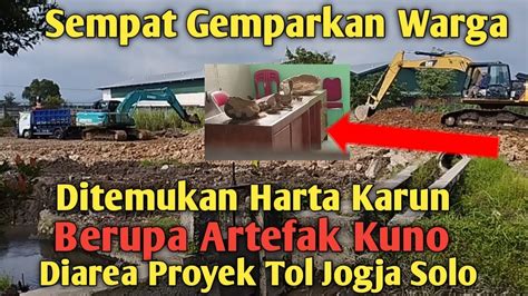 SEMPAT GEMPARKAN WARGA DITEMUKAN HARTA KARUN ARTEFAK KUNO DI AREA