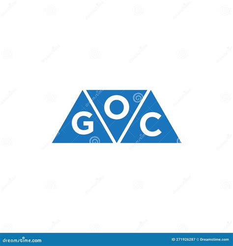 Ogc Abstract Initial Logo Design On White Background Ogc Creative