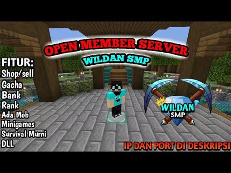 Open Member Server MCPE 1 19 50 Fiturnya Banyak Buruan Join