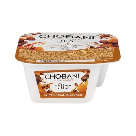 Chobani Flip Salted Caramel Crunch Low Fat Greek Yogurt Hy Vee Aisles