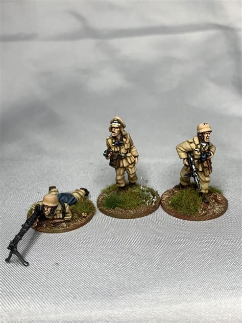 Spanish Lead Painting: Bolt Action Fallschirmjager for Sicily PART II FINAL