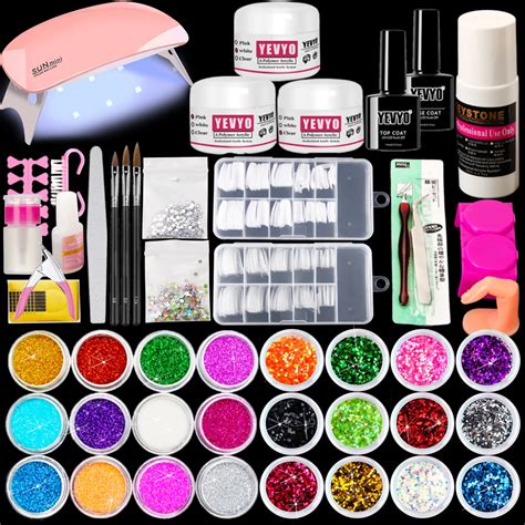 Nail Kit for Beginners and Professional with Everything Nail Starter ...