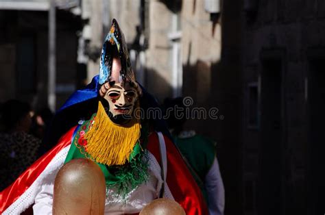 Xinzo De Limia Spain Pantalla The Traditional Carnival Mask