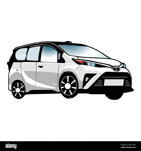 Toyota Suv Stock Vector Images Alamy