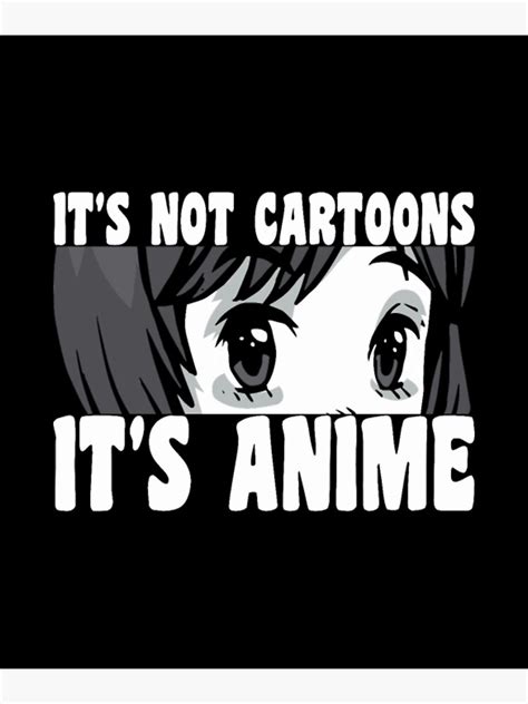 Anime People Who Dont Like Anime Poster For Sale By Tuliamisan