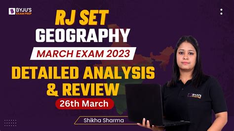 Rajasthan Set 2023 Geography Analysis 26 Mar RAJ SET 2023 Answer Key