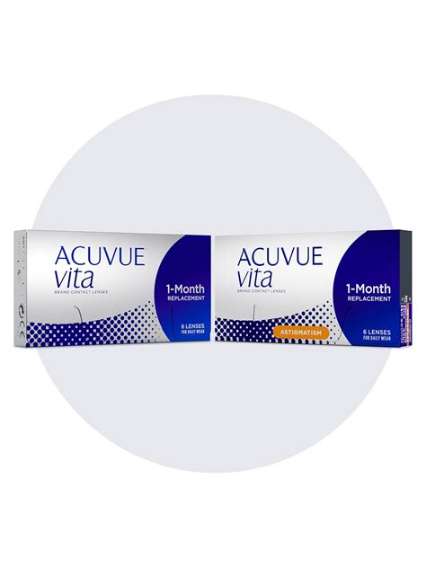 Monthly Contact Lenses | ACUVUE® VITA®