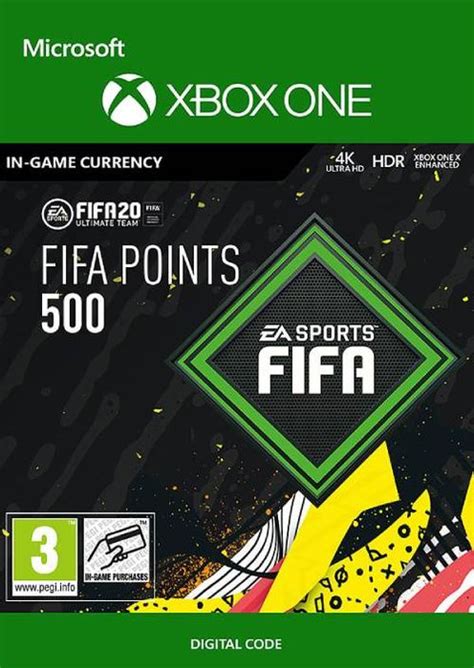 FIFA 20 500 FUT Points Xbox One CDKeys