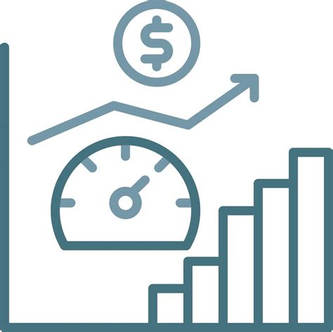 Economic Indicator Line Two Color Icon Vector Art At Vecteezy