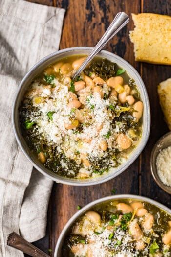 Parmesan And White Bean Soup Recipe The Cookie Rookie®