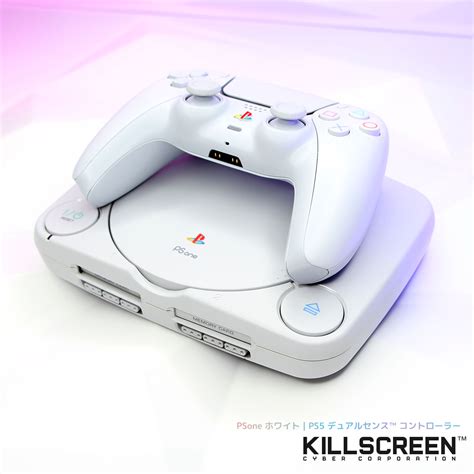 PSone White PS5 Controller Killscreen