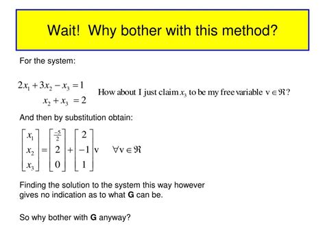 Ppt Generalized Inverses Of Rectangular And Singular Square Matrices