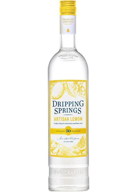 Dripping Springs Lemon Vodka Total Wine More