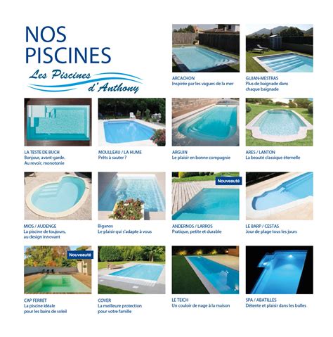 Les Piscines D Anthony La Gamme Prestige