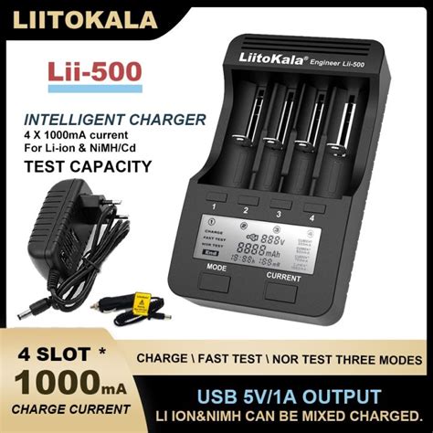 Liitokala Lii Lii Pd Lii Pd Lii Charger V V