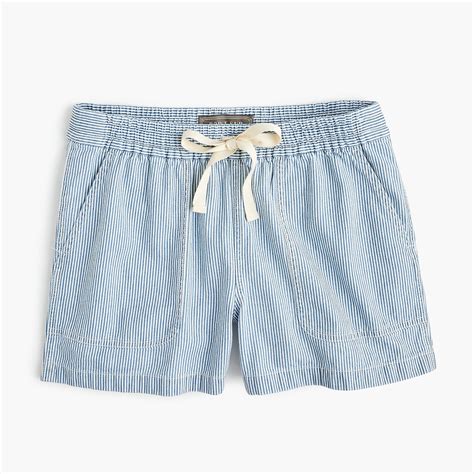 J Crew Denim Point Sur Seaside Short In Stripe Lyst