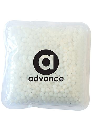 Personalized Square Gel Beads Hot And Cold Pack AL DiscountMugs