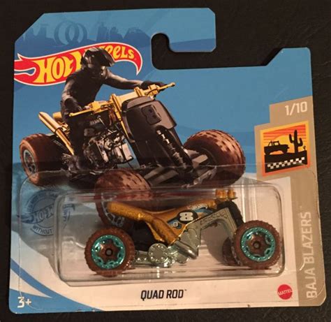 Hot Wheels Quad Rod Zlatni