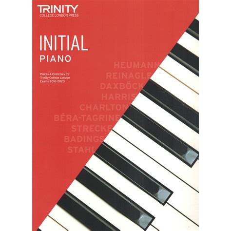 Trinity Piano Exam Pieces 2018 2020 Initial Level Trinity College