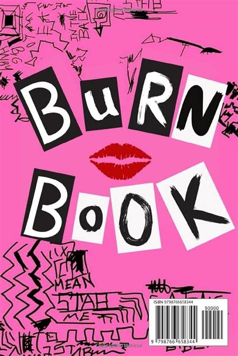 Burn Book Mean Girls Inspired Mean Girls Inspired Its Full