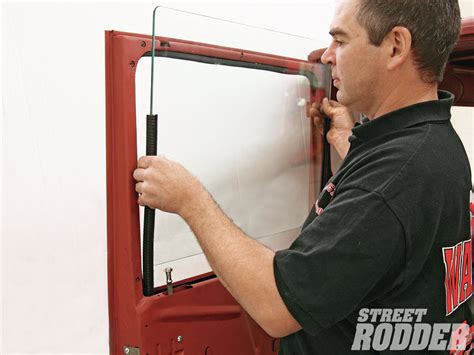 Installing Side Glass In A Model A Pickup Hot Rod Network