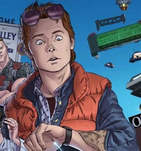 Marty Mcfly By Zeoarts On Deviantart Cartoon Characte