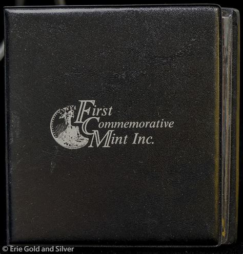 First Commemorative Mint Inc Folder Jfk Half Dollar Pdands Mint Mark Collection Ebay