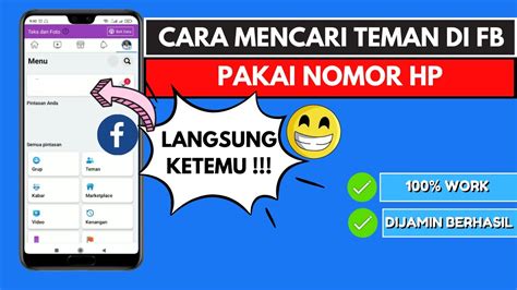 Cara Mencari Teman Di Facebook Dengan Nomor HP YouTube