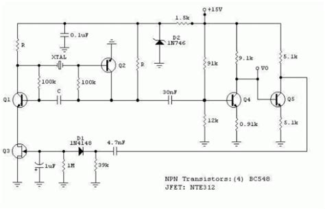 Low-Frequency Crystal Controlled Oscillator