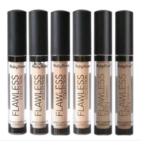 Compartilhar Corretivo L Quido Naked Bege Nude Chocolate Ruby Rose Hb Shopee Brasil