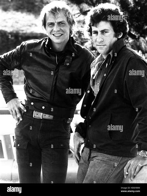 Paul Michael Glaser Starsky Hutch Banque Dimages Noir Et Blanc Alamy