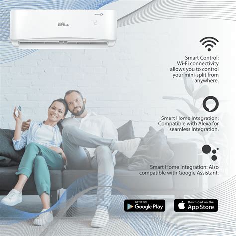 Premium Levella® 12 000 Btu 17 60 Seer2 Ductless Mini Split Inverter