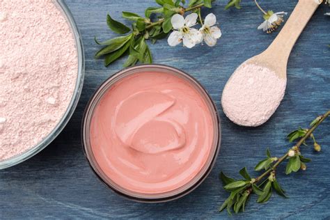 Les Bienfaits Naturels De L Argile Rose Pour Le Visage La Peau Et Les