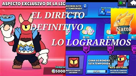 GANANDO LA VICTORIA 60 LIGA ESTELAR BRAWL STARS EN DIRECTO YouTube