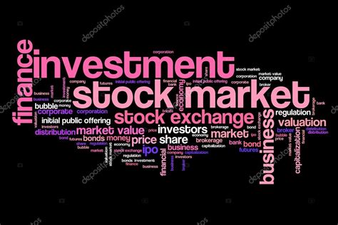 Stock Market Words — Stock Photo © Tupungato 39116977