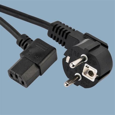 PC04 42 CEE7 7 Plug To R A C13 European Plug Types Thermaco