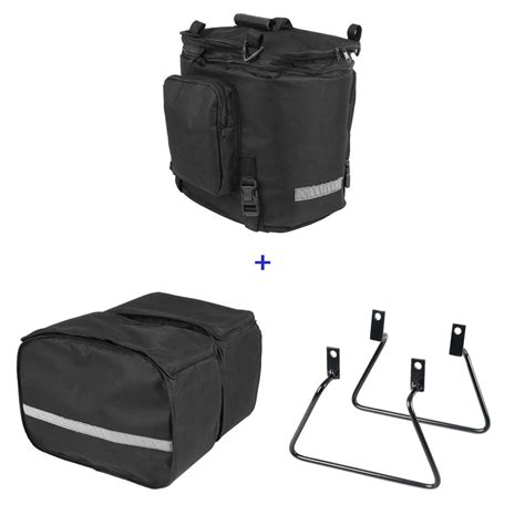 Kit Viagem Horizon Suporte Alforge Lateral Litros Traseiro