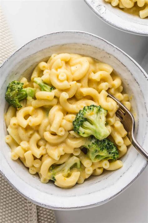 Broccoli Mac and Cheese - Little Sunny Kitchen